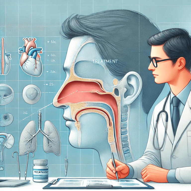 highlights a clinical setting with a medical professional discussing treatment options for septal perforations